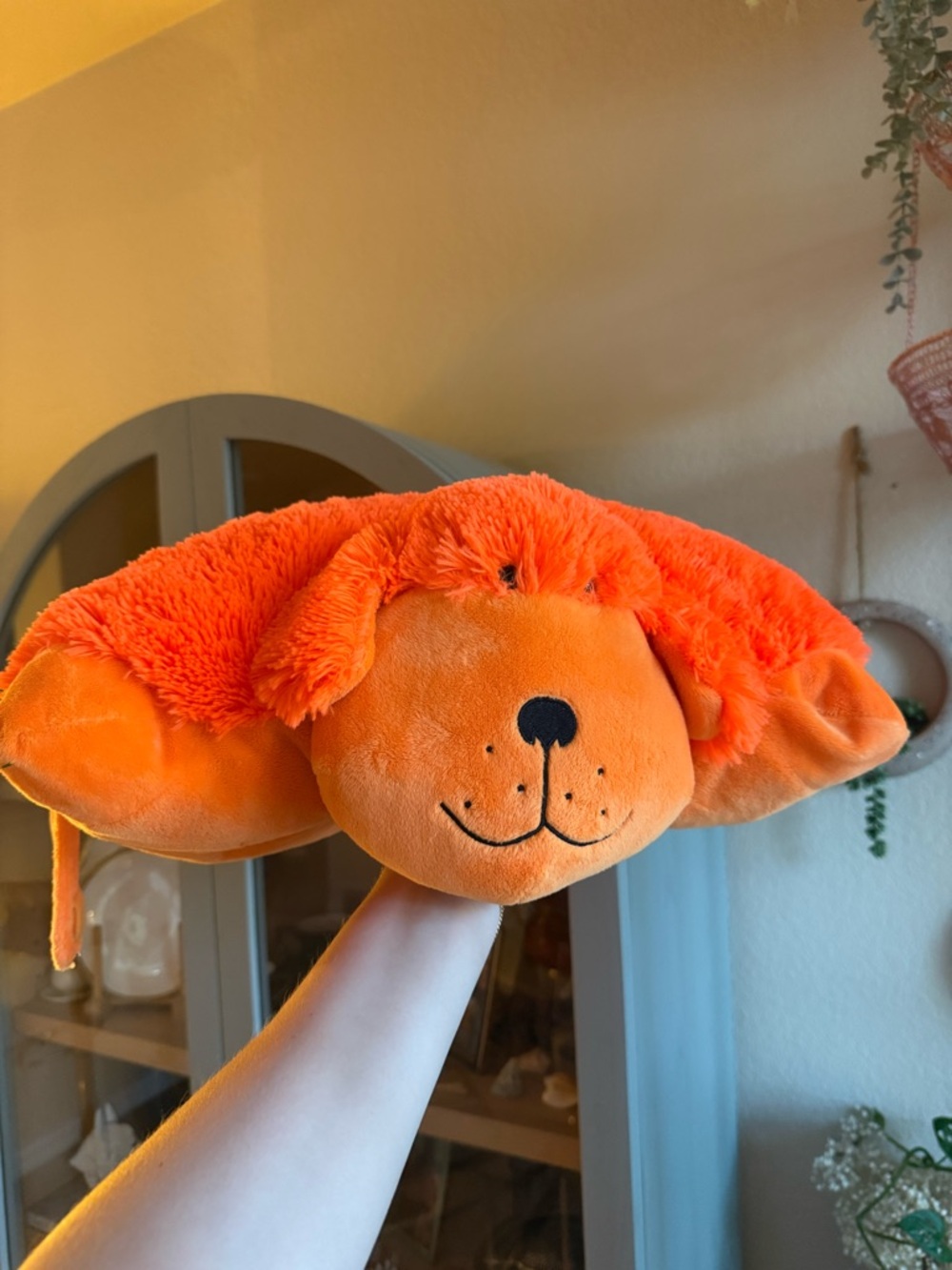 Plush Orange Shaggy 2012 neonz Pillow Pet
